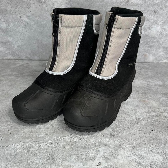 Itasca Snow Boots Unisex‎ Size 3Y Snow Stomper 2 Grey - Picture 2 of 7